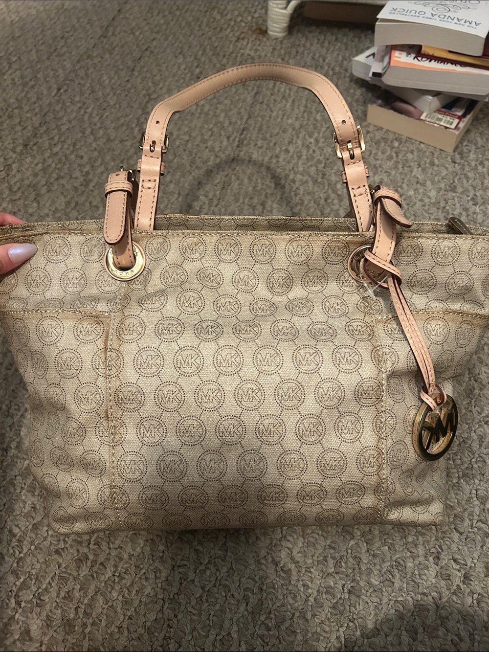 Lot of two Michael Kors Tote Bags
